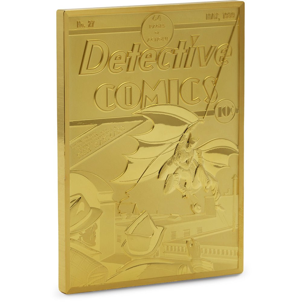 2025 DC 90th Anniversary - Golden Age - Detective Comics 27 Gilded 5oz Silver Coin - Direct Coins