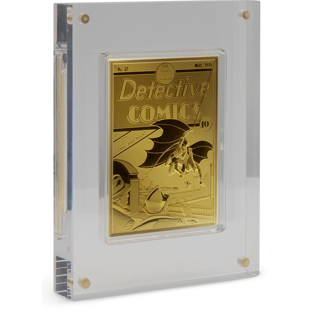 2025 DC 90th Anniversary - Golden Age - Detective Comics 27 Gilded 5oz Silver Coin - Direct Coins