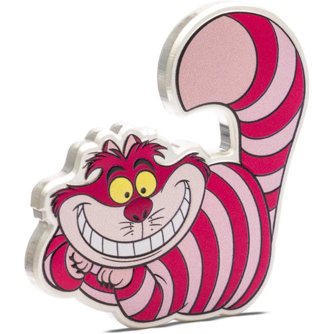 2025 Disney Alice In Wonderland - Cheshire Cat 2oz Silver Coin - Direct Coins