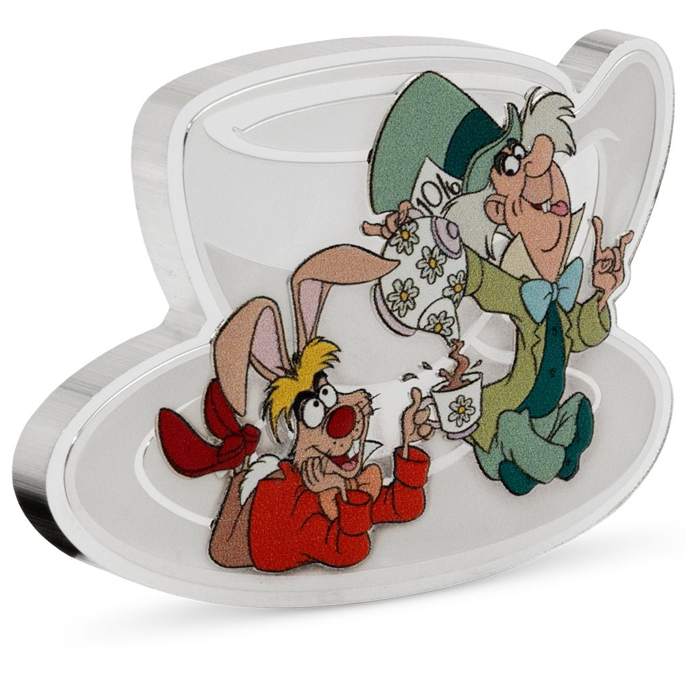 2025 Disney Alice In Wonderland - Mad Hatter's Tea Party 2oz Silver Coin - Direct Coins