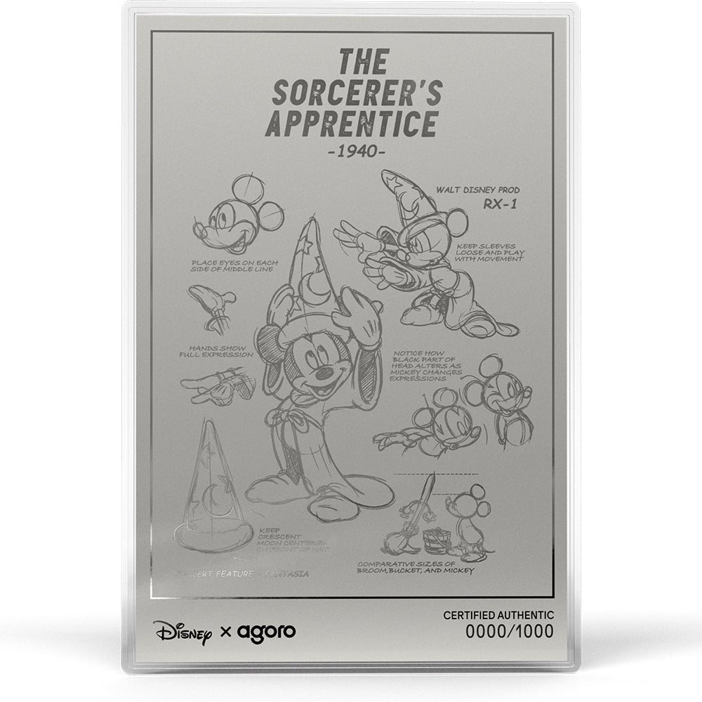 2025 Disney Fantasia - Collectible Set 5g Silver Foil Obverse