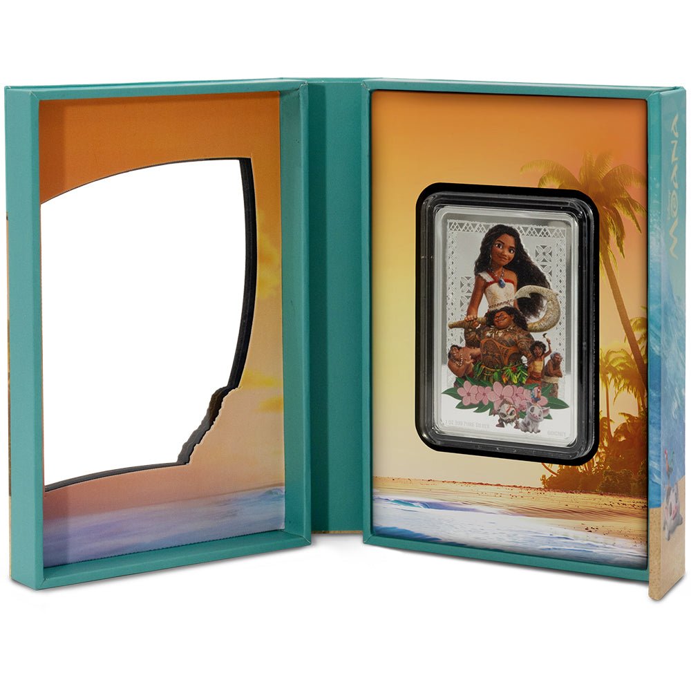 2025 Disney - Moana 1oz Silver Coin Case