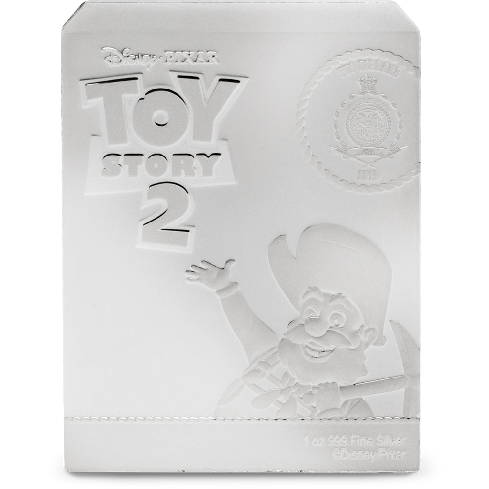 2025 Disney Pixar Woody's Roundup - Stinky Pete 1oz Silver Coin - Direct Coins