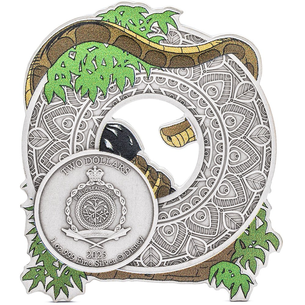 2025 Disney The Jungle Book - Kaa 1oz Silver Coin - Direct Coins