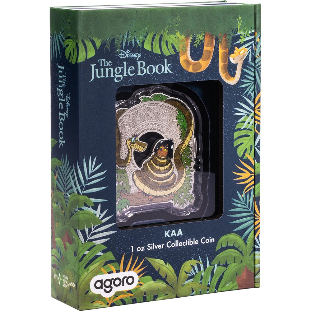 2025 Disney The Jungle Book - Kaa 1oz Silver Coin - Direct Coins