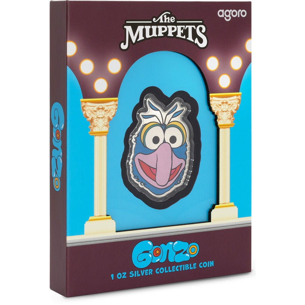2025 Disney The Muppets - Gonzo 1oz Silver Collectible Coin Shipper