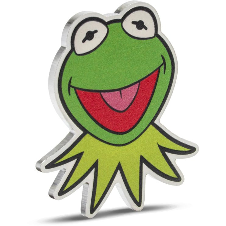 2025 Disney The Muppets - Kermit The Frog 1oz Silver Coin - Direct Coins