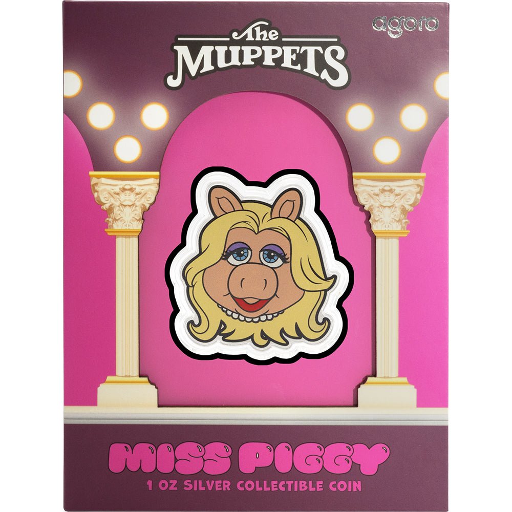 2025 Disney The Muppets - Miss Piggy 1oz Silver Coin - Direct Coins