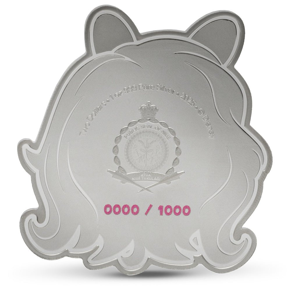 2025 Disney The Muppets - Miss Piggy 1oz Silver Coin - Direct Coins