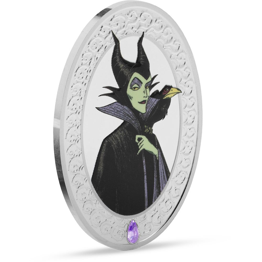 2025 Disney Villains - Maleficent 1oz Silver Coin - Direct Coins