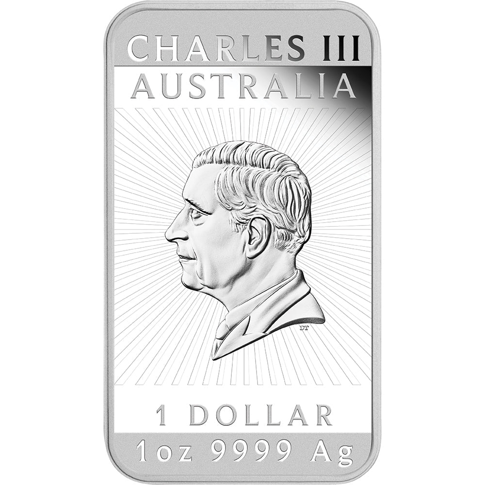 2025 Dragon 1oz Silver Proof Rectangular Coin Obverse