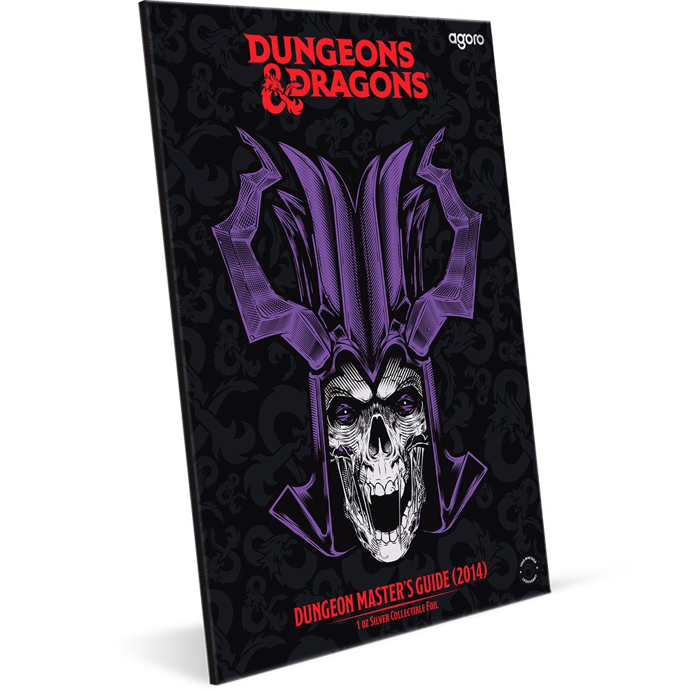 2025 Dungeons & Dragons - Dungeon Master's Guide (2014) 1oz Silver Collectible Foil Shipper