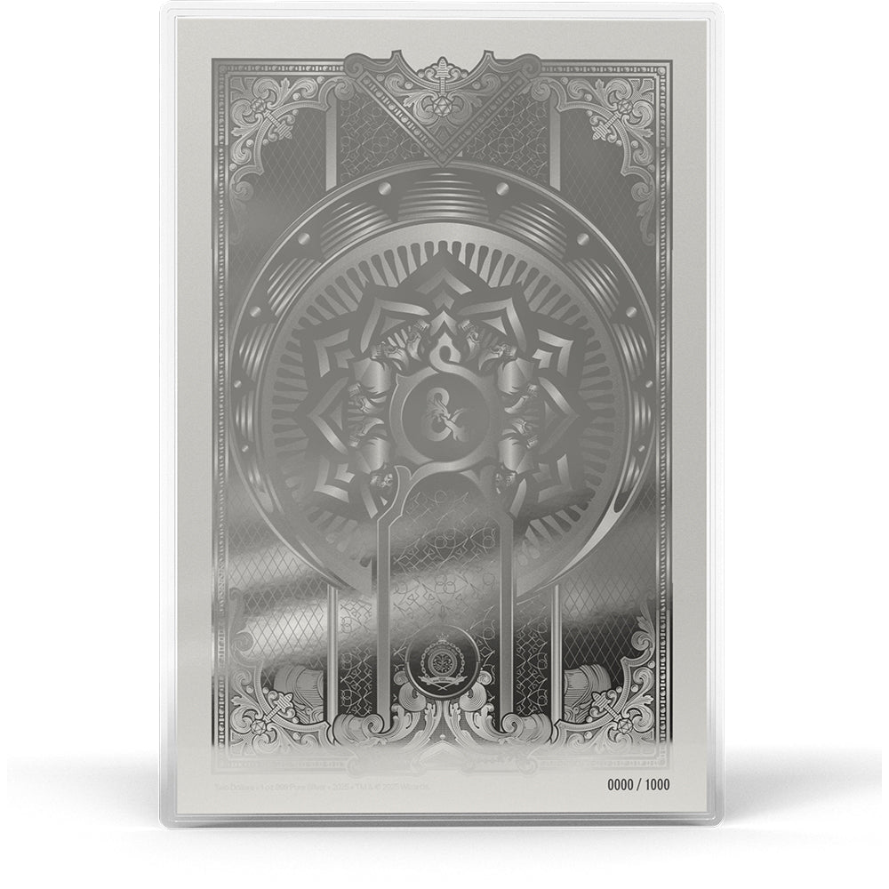 2025 Dungeons & Dragons - Player's Handbook (2014) 1oz Silver Collectible Foil Obverse