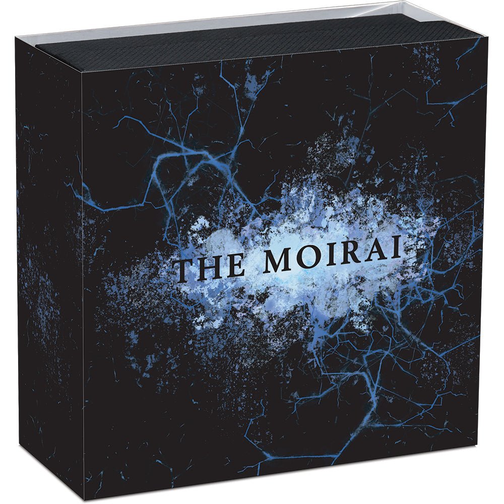 2025 Fate - The Moirai 2oz Silver Antiqued High Relief Coin - Direct Coins