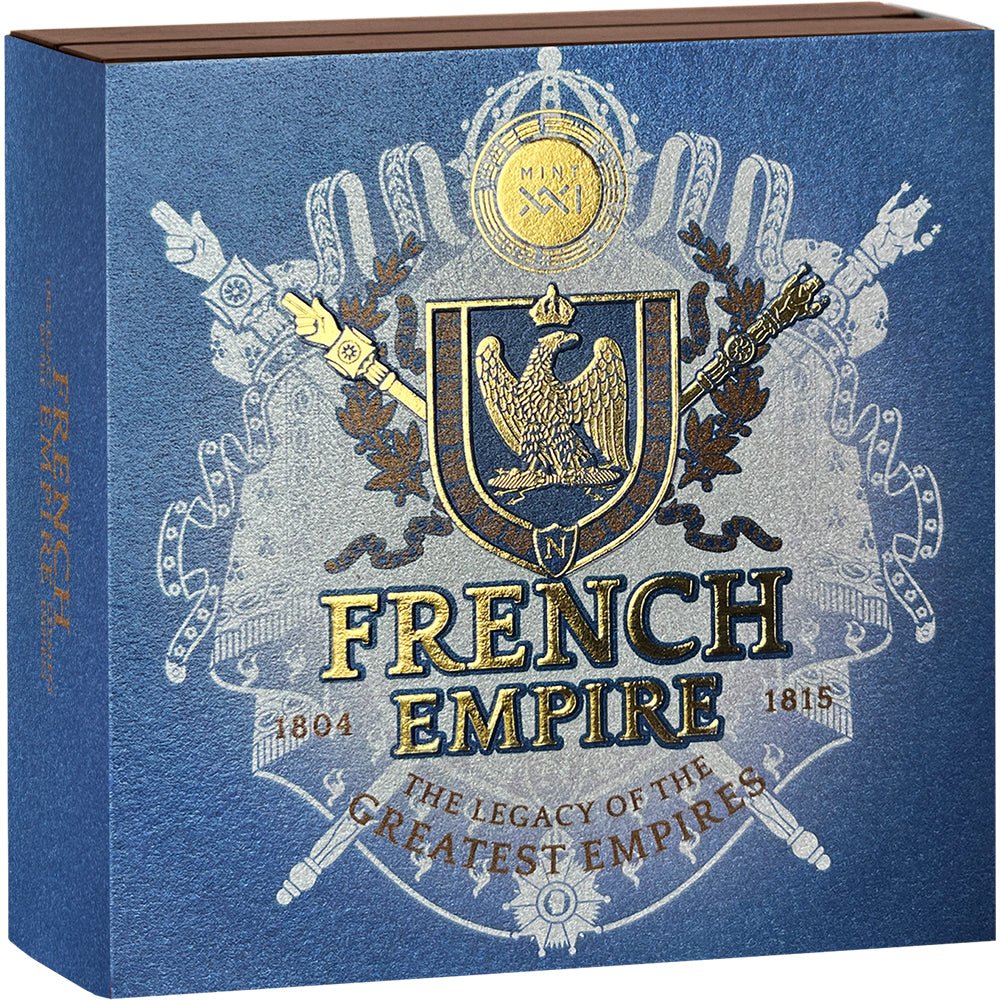 2025 French Empire 2oz Silver Antique Coin Shipper