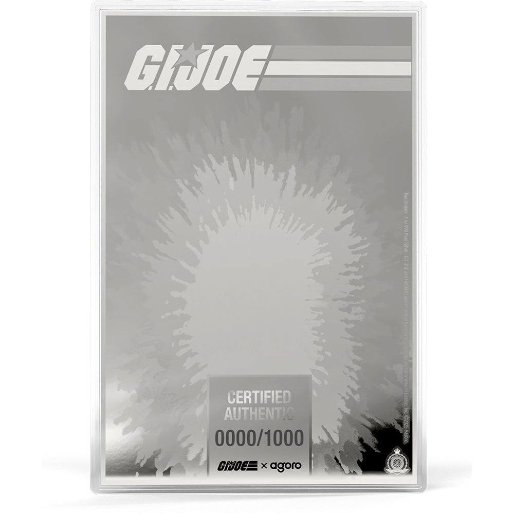 2025 G.I. Joe - A Real American Hero Vol.1 1oz Silver Collectible Foil Obverse
