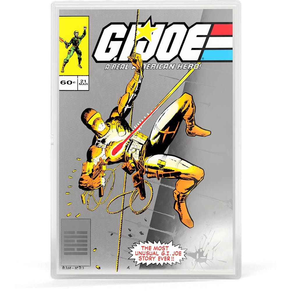 2025 G.I. Joe - A Real American Hero Vol.21 - Silent Interlude 1oz Silver Collectible Foil Reverse