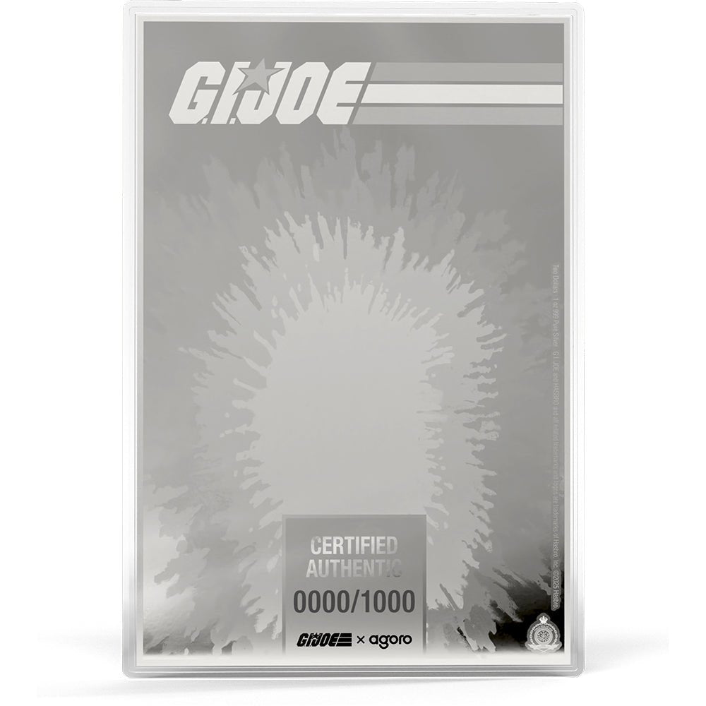 2025 G.I. Joe - A Real American Hero Vol.21 - Silent Interlude 1oz Silver Collectible Foil Obverse