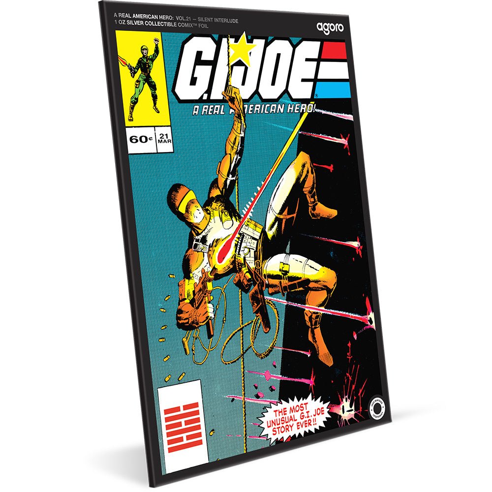 2025 G.I. Joe - A Real American Hero Vol.21 - Silent Interlude 1oz Silver Collectible Foil Shipper