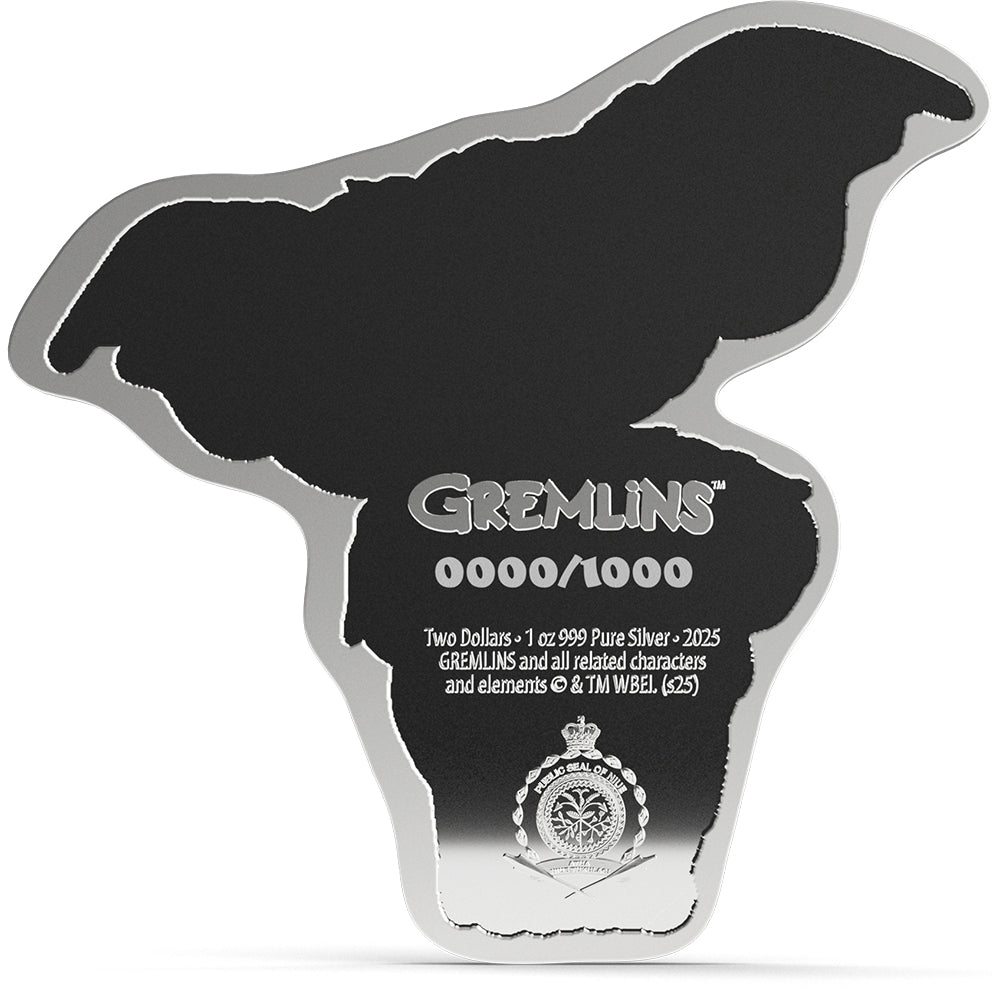 2025 Gremlins™ Collectible 1oz Silver Coin Obverse