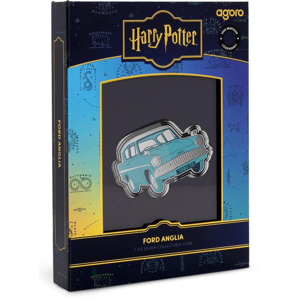 2025 HARRY POTTER™ - Ford Anglia 1oz Silver Collectible Coin Shipper