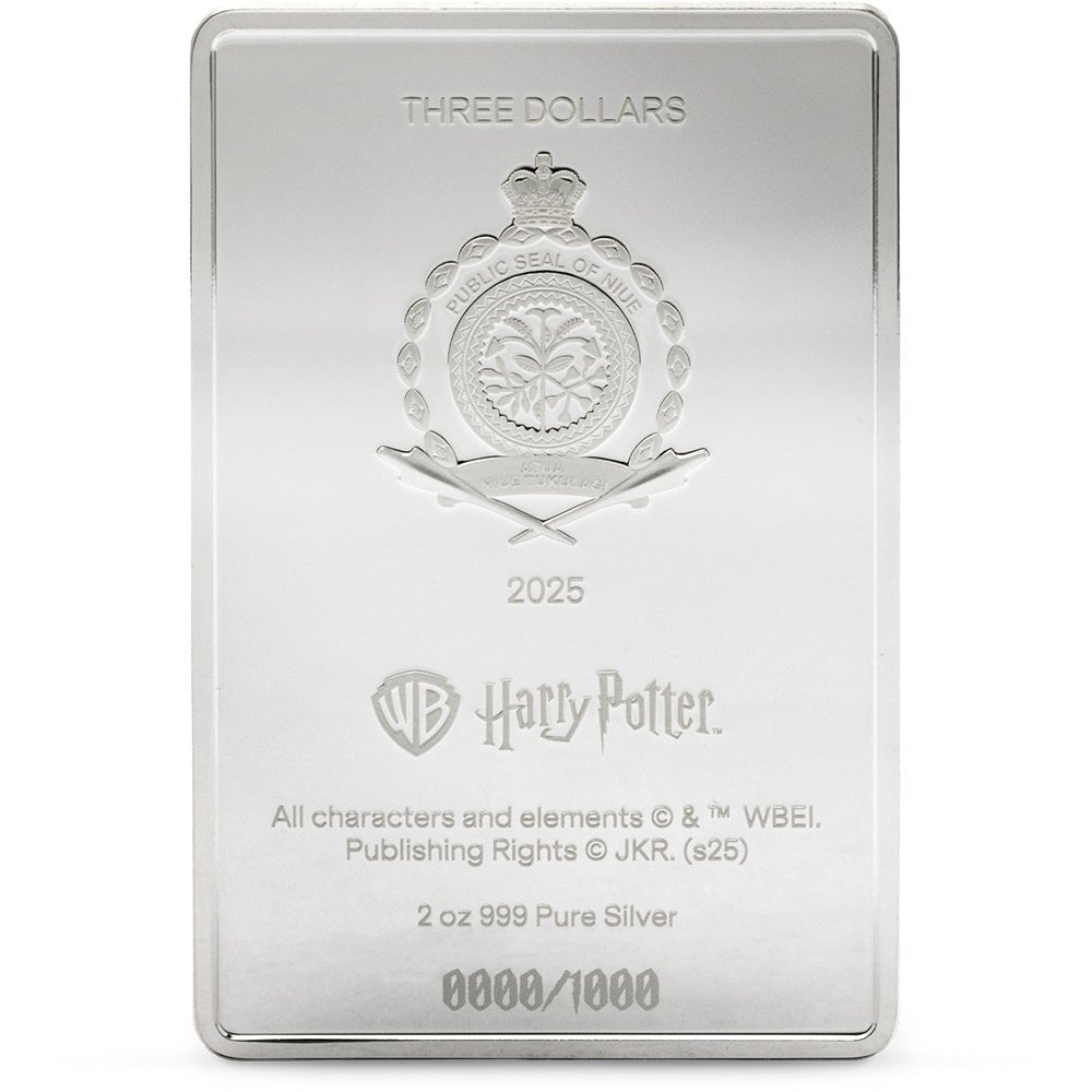 2025 HARRY POTTER™ - Harry Potter And The Order Of The Phoenix 2oz Silver Coin Obverse