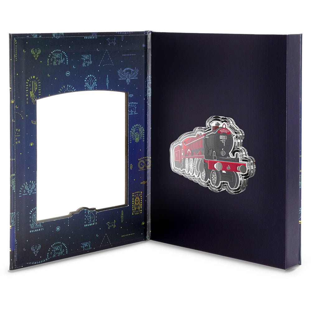 2025 HARRY POTTER™ - Hogwarts Express 1oz Silver Collectible Coin Case