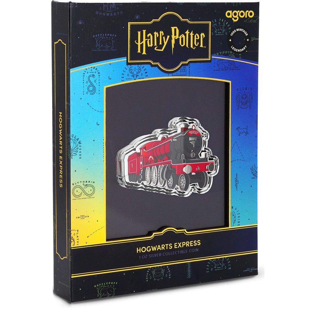 2025 HARRY POTTER™ - Hogwarts Express 1oz Silver Collectible Coin Shipper