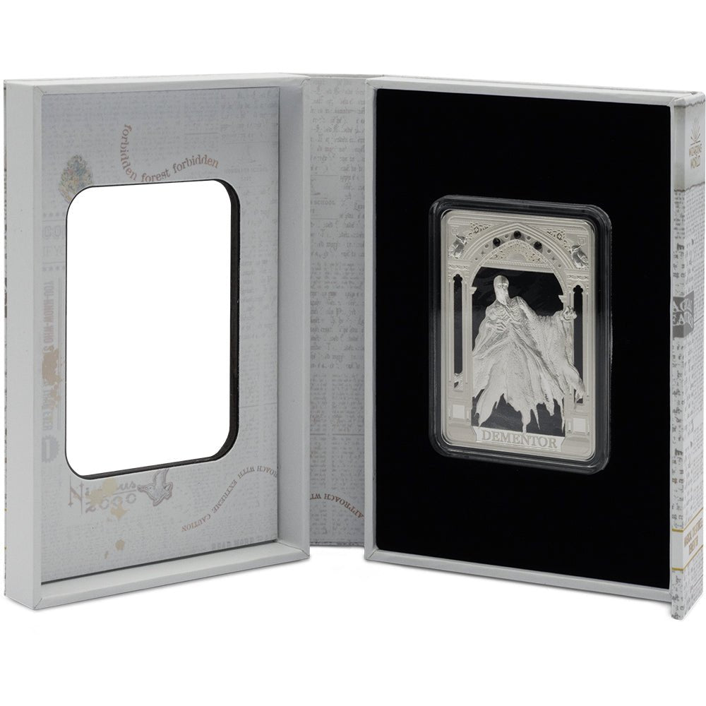 2025 HARRY POTTER™ Magical Creatures - Dementor 1oz Silver Coin Case