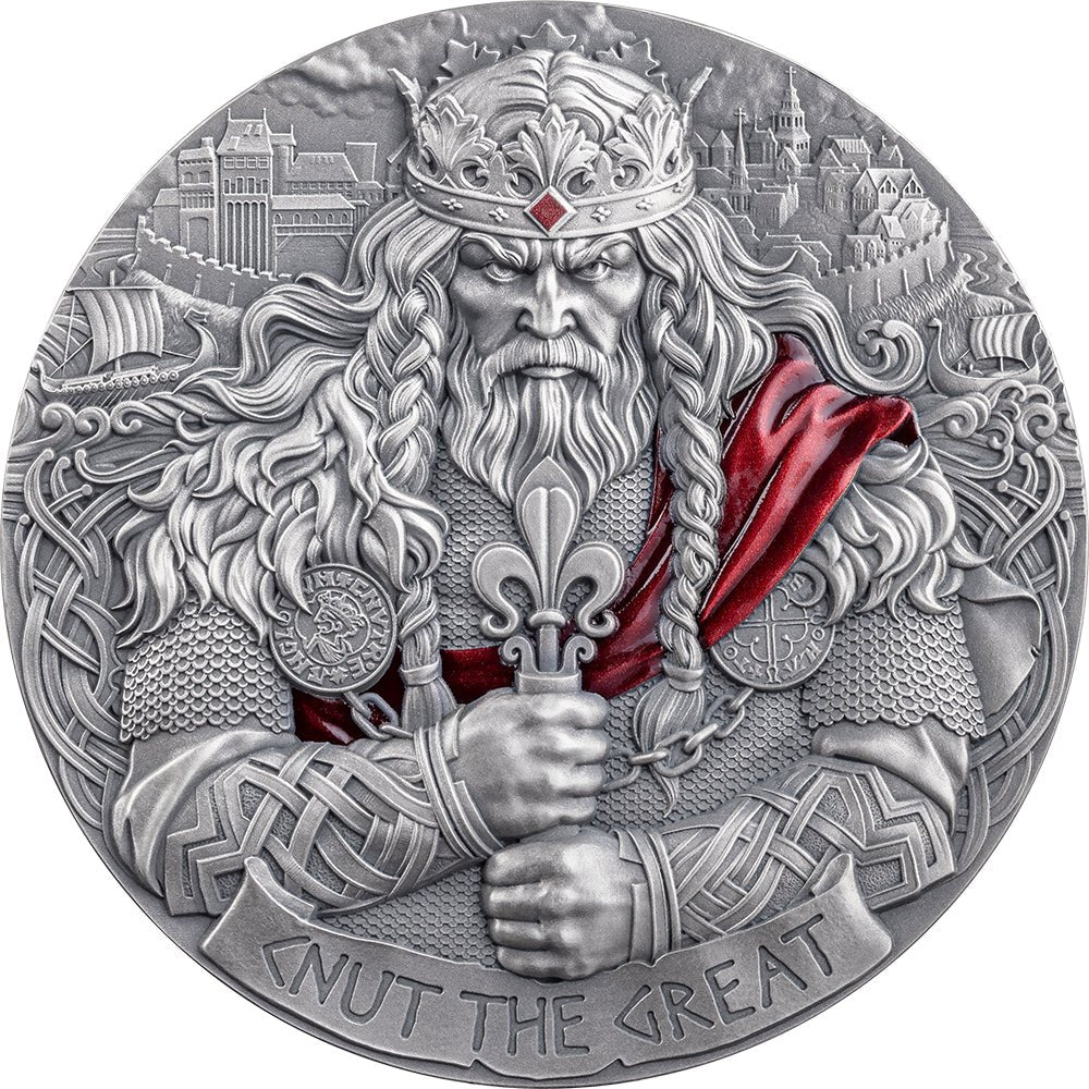 2025 King Cnut The Great 2oz Silver Antique Coin