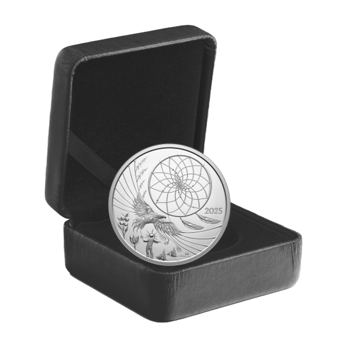 2025 Legend Of The Dreamcatcher - 1oz Fine Silver Coin Case