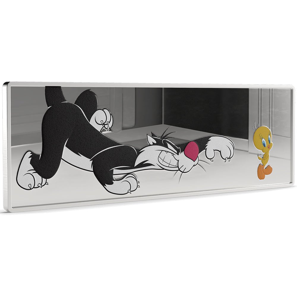 2025 Looney Tunes™ - Sylvester & Tweety 1oz Silver Coin