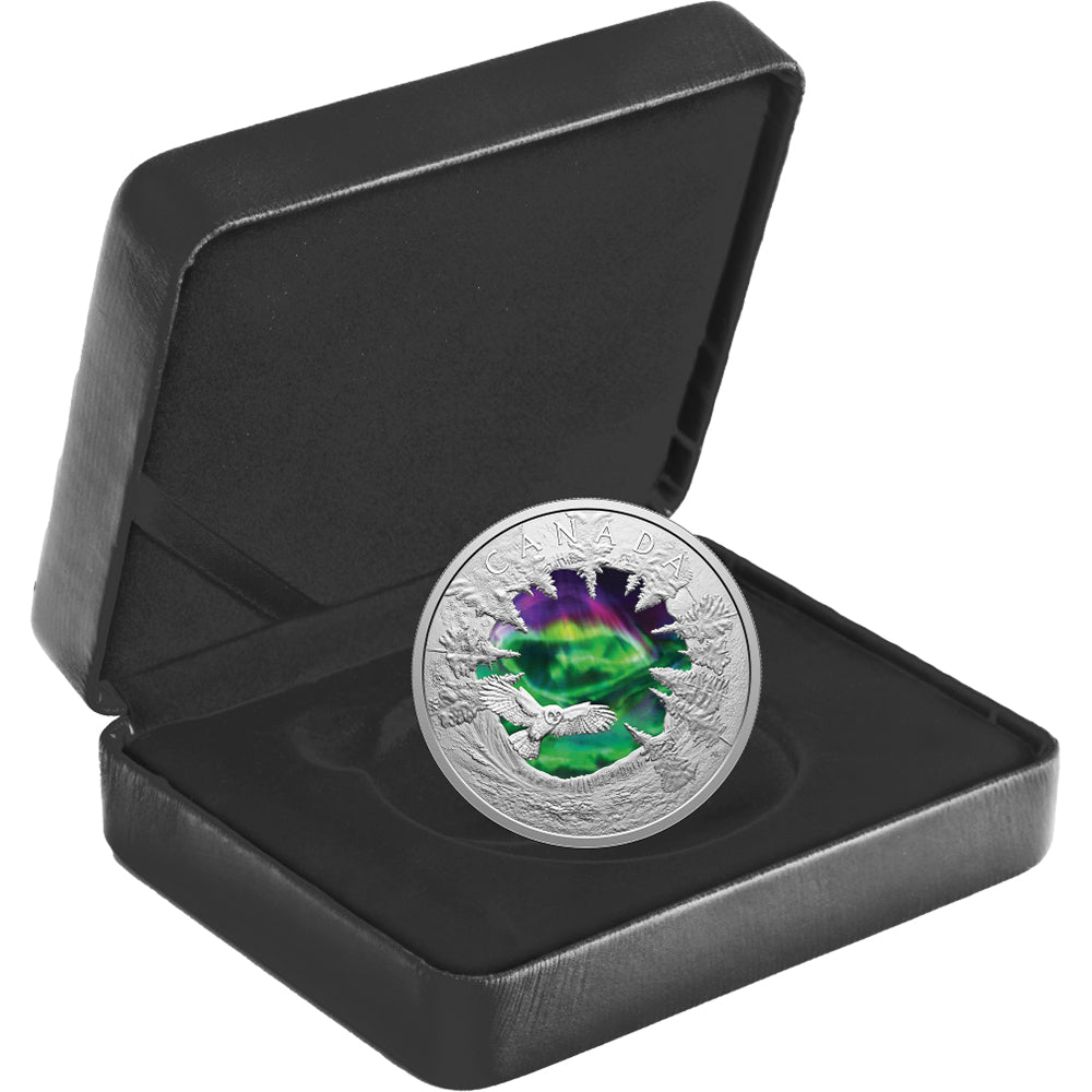 2025 Magic Of The Northern Lights – 2oz. Fine Silver Coin - Direct Coins