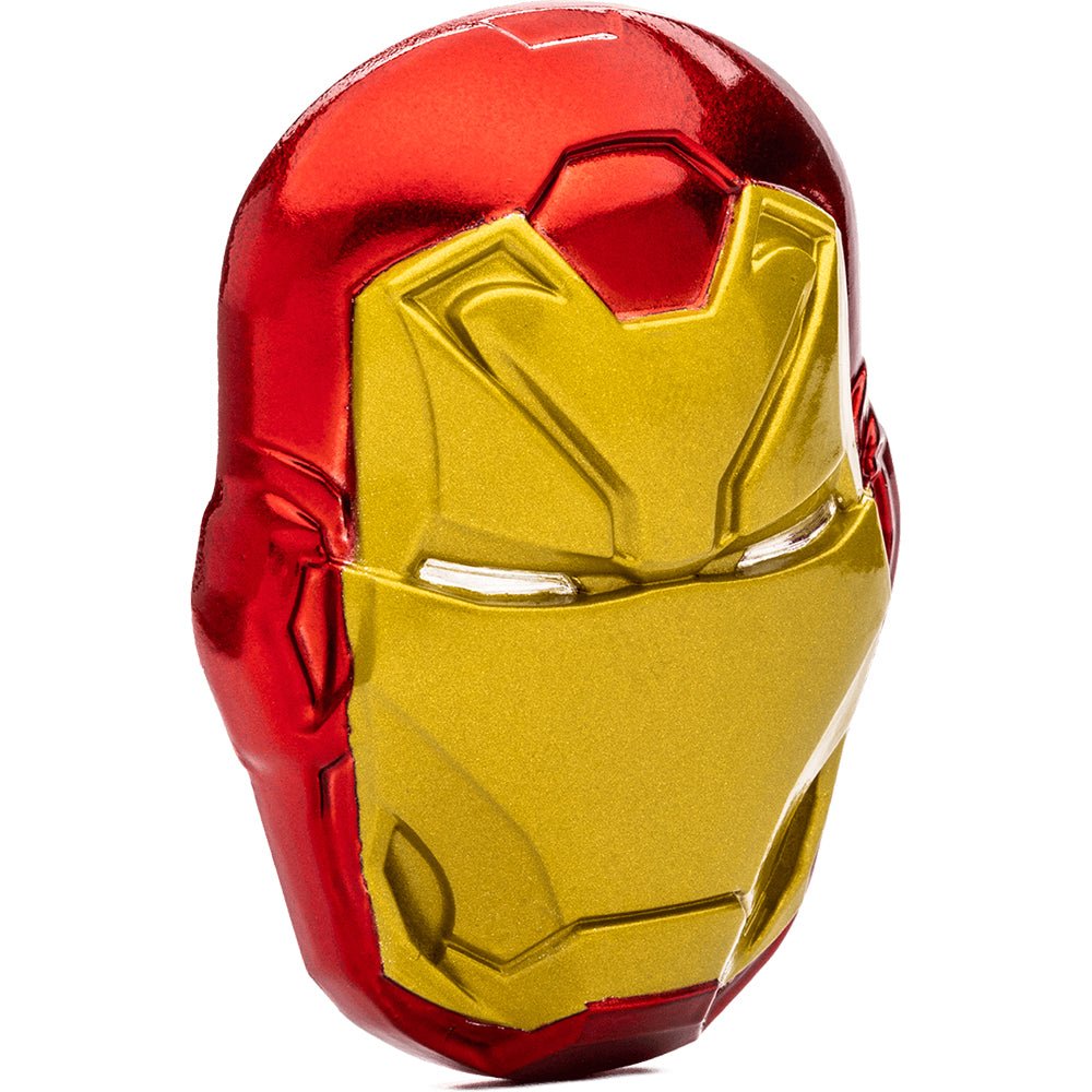 2025 Marvel – Iron Man Helmet 2oz Silver Coin - Direct Coins
