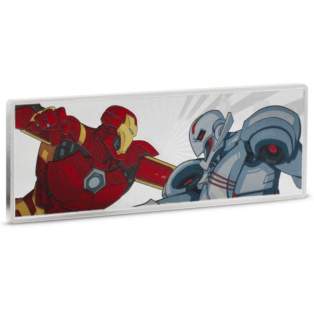 2025 Marvel – Iron Man VS Ultron 3oz Silver Coin - Direct Coins