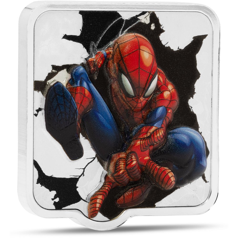 2025 Marvel - Spider-Man 'Thwip' 2oz Silver Collectible Coin