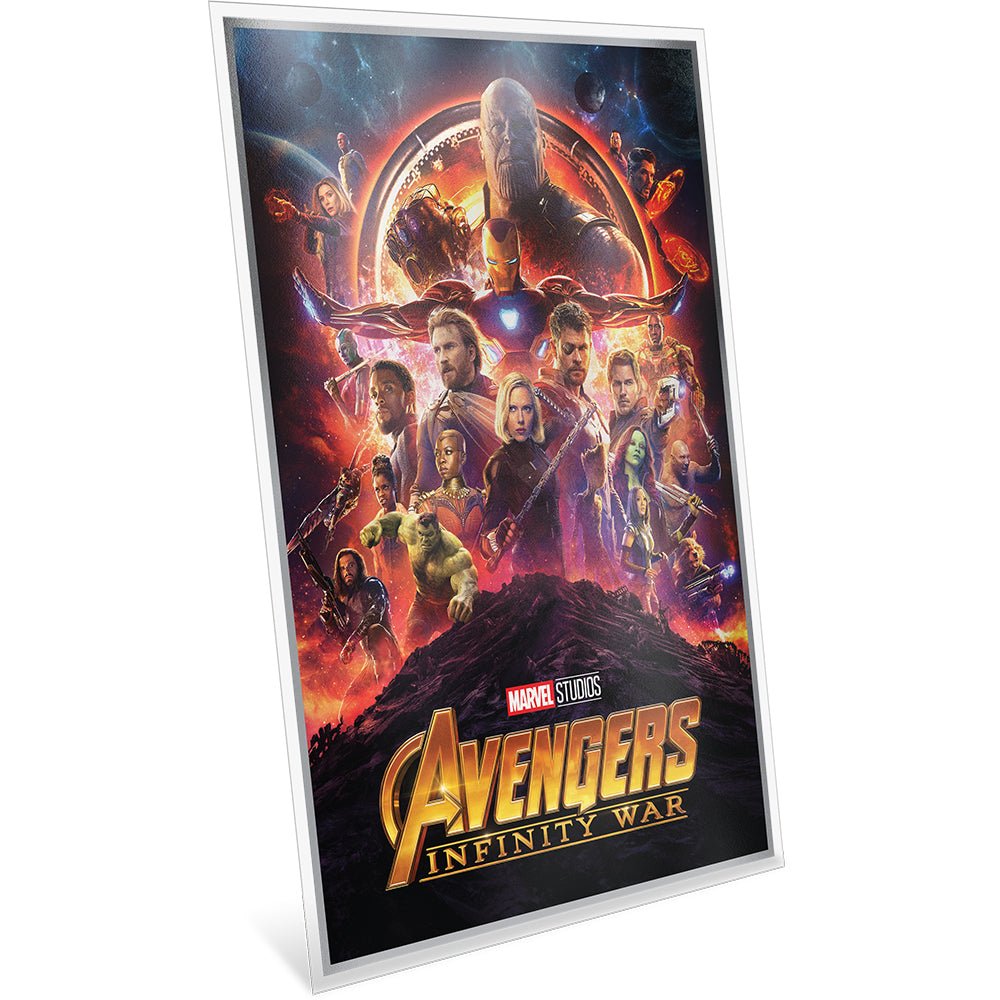 2025 Marvel - The Infinity Saga Phase Three - Avengers: Infinity War 1.5oz Silver Foil
