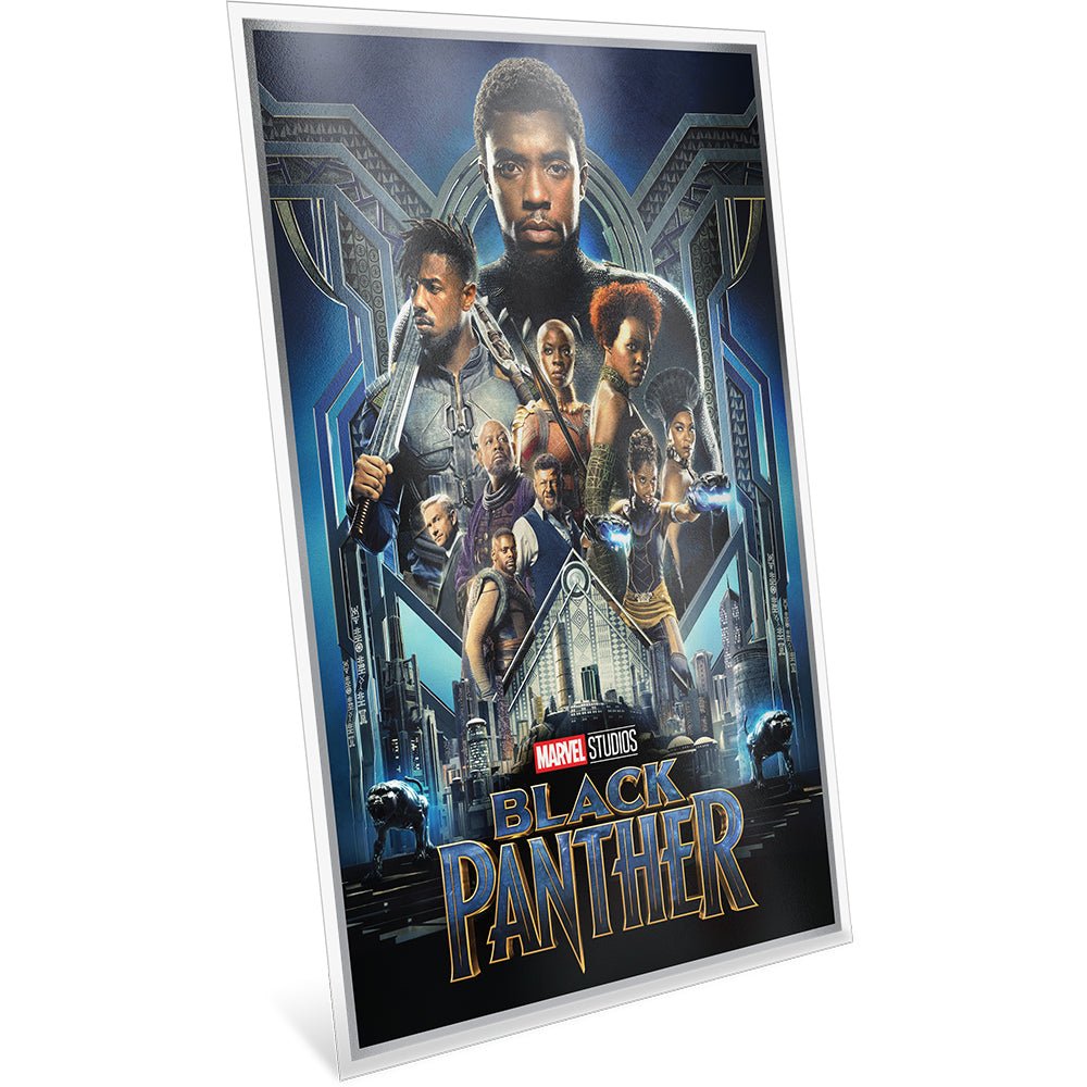 2025 Marvel - The Infinity Saga Phase Three - Black Panther 1.5oz Silver Foil