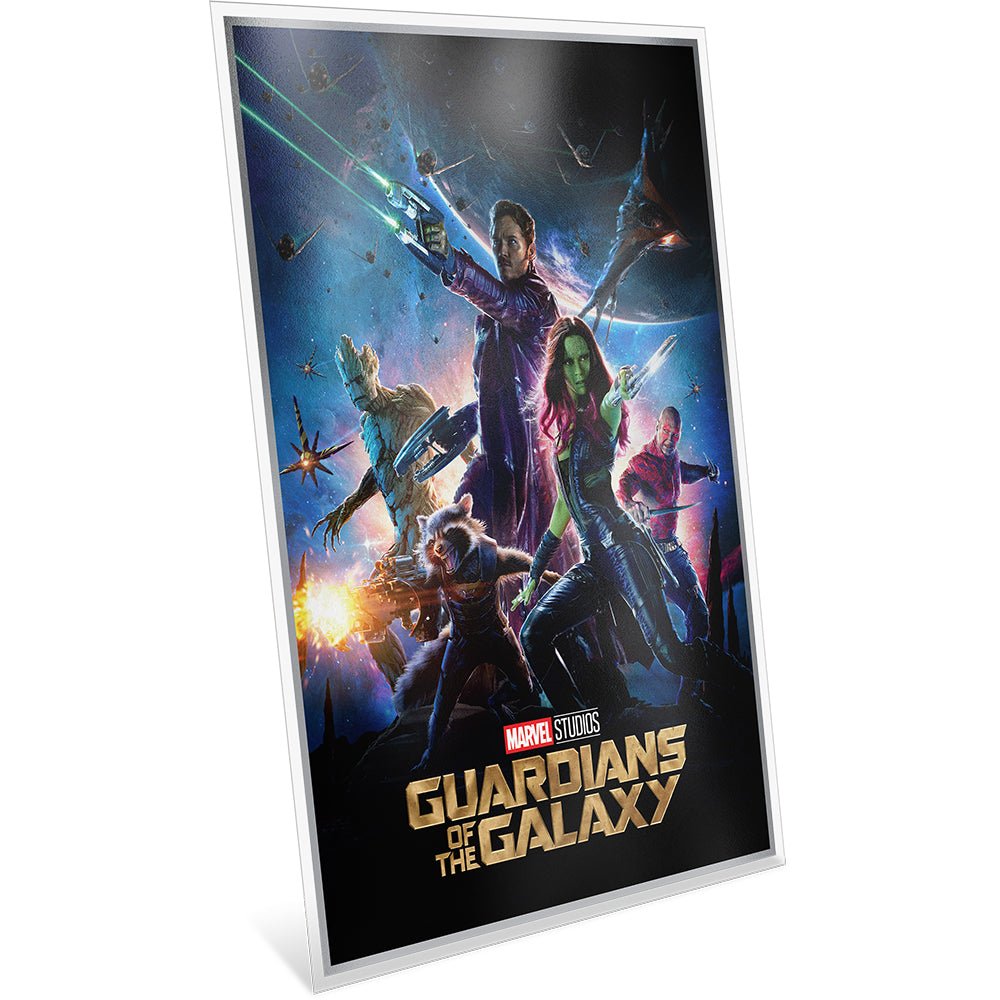 2025 Marvel - The Infinity Saga Phase Two - Guardians Of The Galaxy 1.5oz Silver Foil - Direct Coins