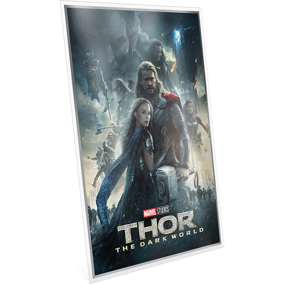 2025 Marvel - The Infinity Saga Phase Two - Thor: The Dark World 1.5oz Silver Foil - Direct Coins