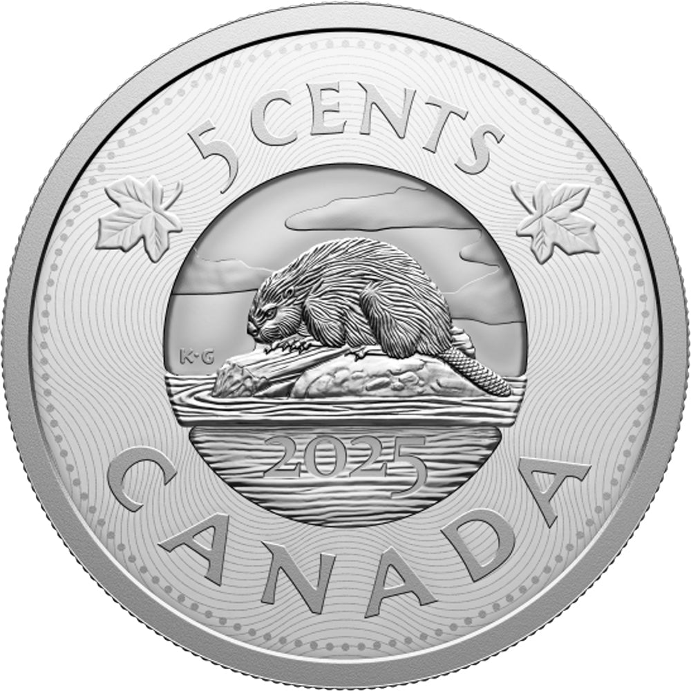 2025 Multilayered Beaver – Fine Silver Coin - Direct Coins