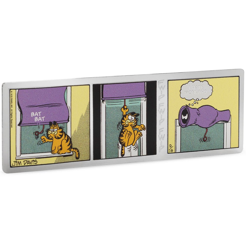 2025 Nickelodeon - Garfield 'I Hate Mondays' 1oz Silver Coin