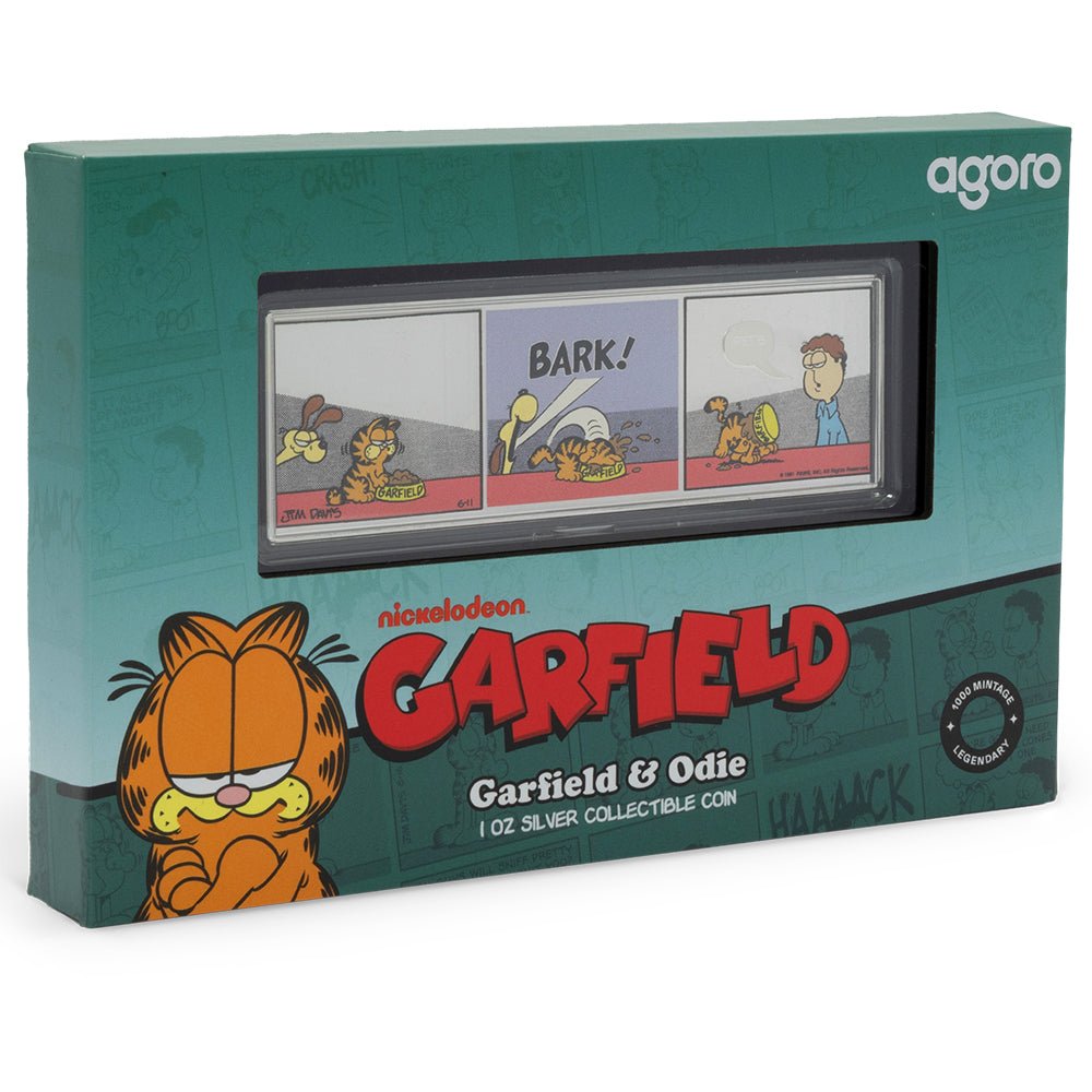2025 Nickelodeon - Garfield & Odie 1oz Silver Coin Shipper