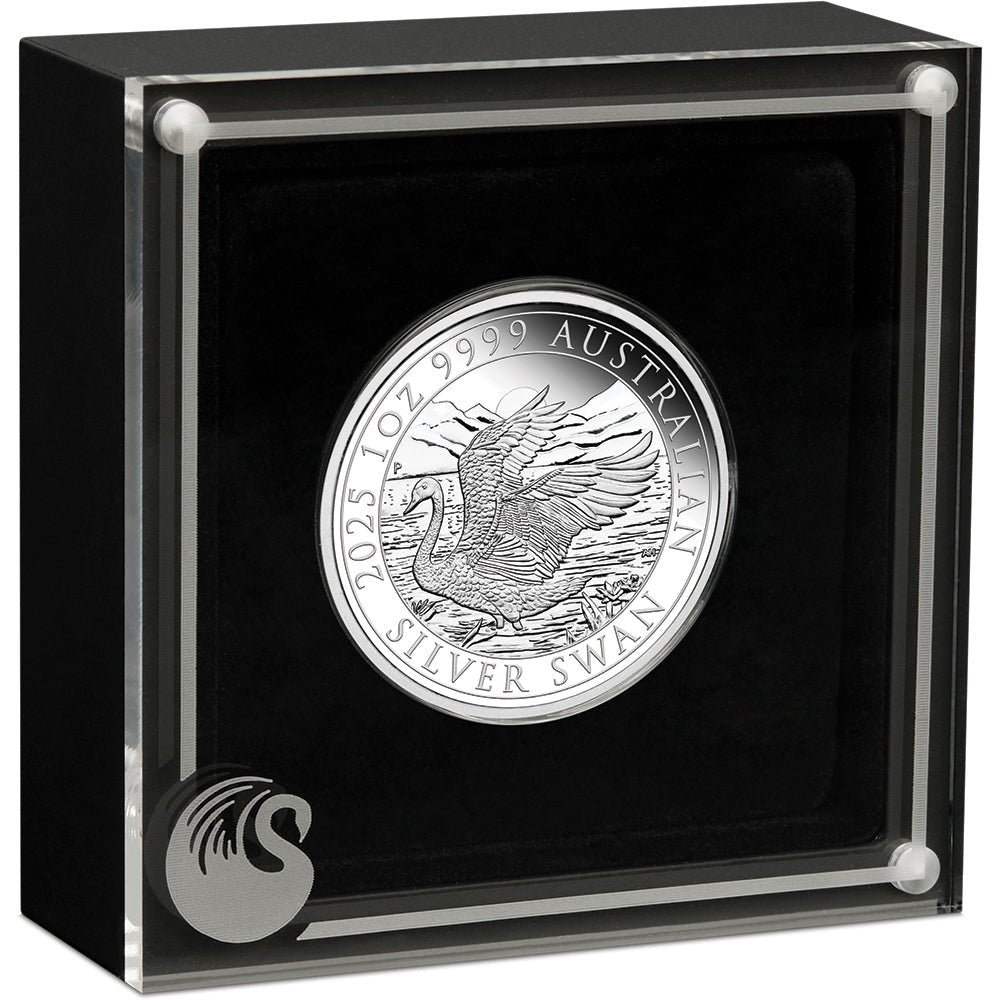 2025 Perth ANDA Show Special - Australian Swan 1oz Silver Proof Coin Case
