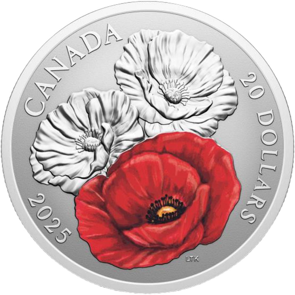 2025 Remembrance Day - 1oz Fine Silver Coin (Canada)