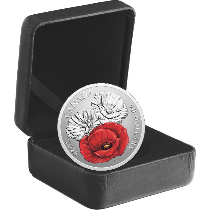 2025 Remembrance Day - 1oz Fine Silver Coin (Canada) Case