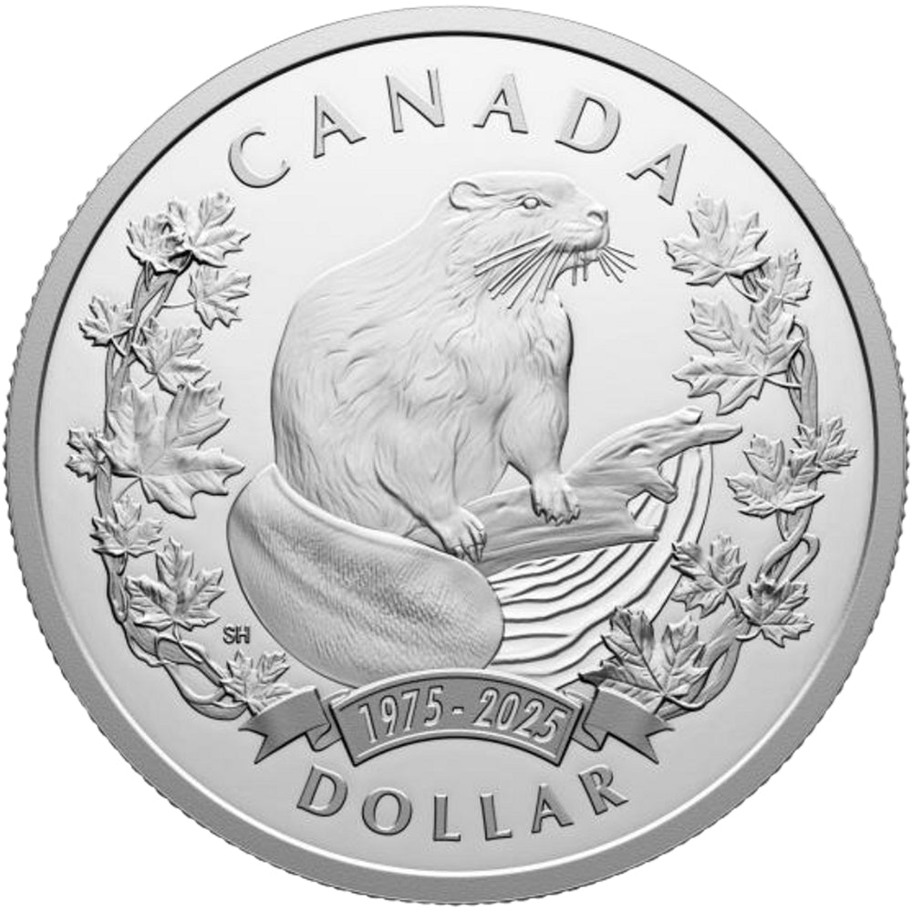 2025 Special Edition Proof Silver Dollar – 50th Anniversary Of The Beaver Official Symbol