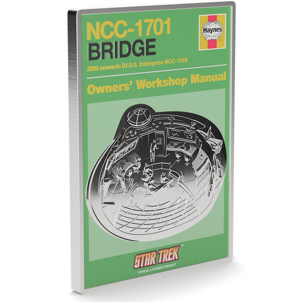 2025 Star Trek - NCC-1701 Bridge Owner Manual 1oz Silver Coin