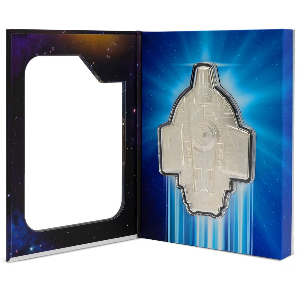 2025 Star Trek Ships – U.S.S. Defiant NX-74205 3oz Silver Coin Case