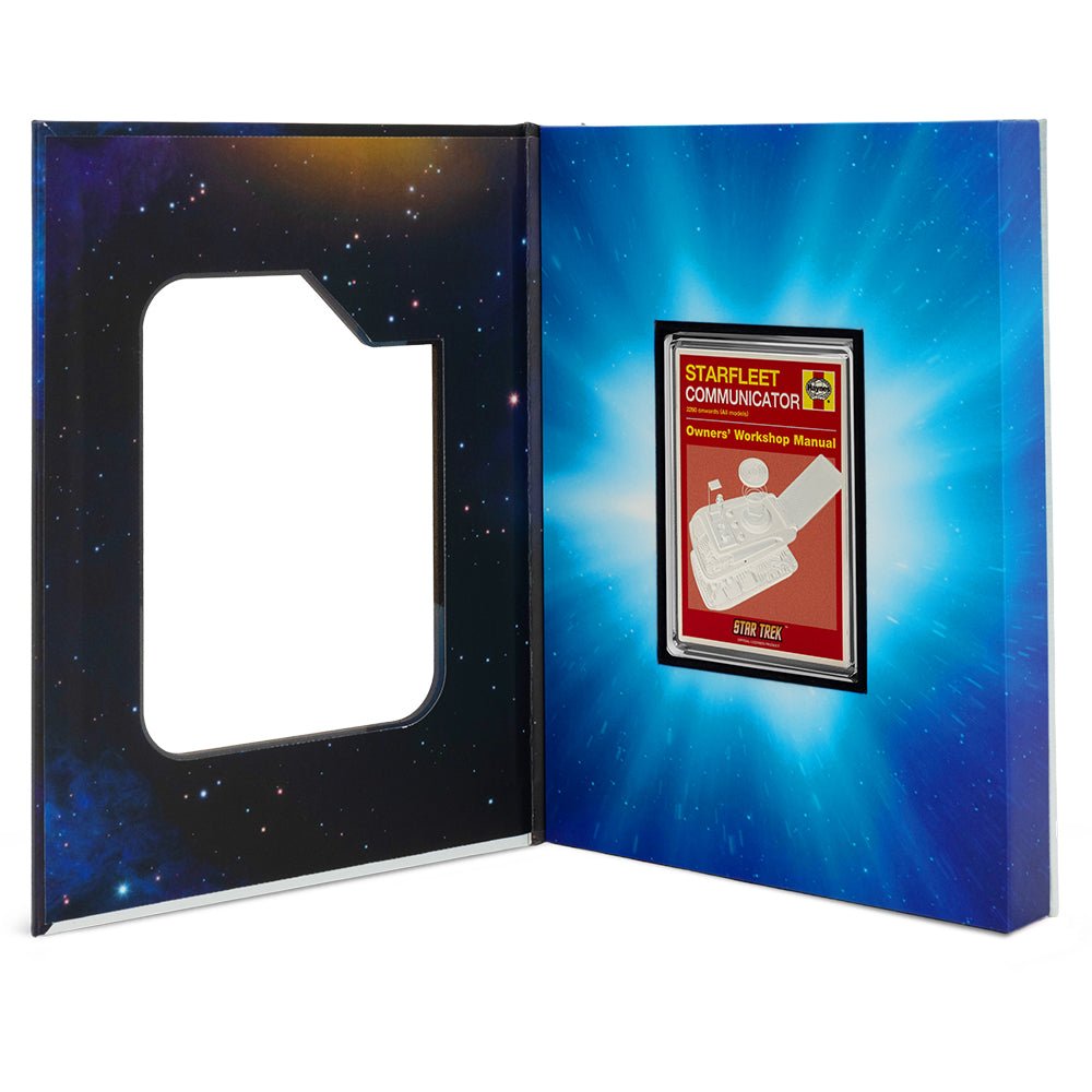 2025 Star Trek - Starfleet Communicator Owner Manual 1oz Silver Coin Case
